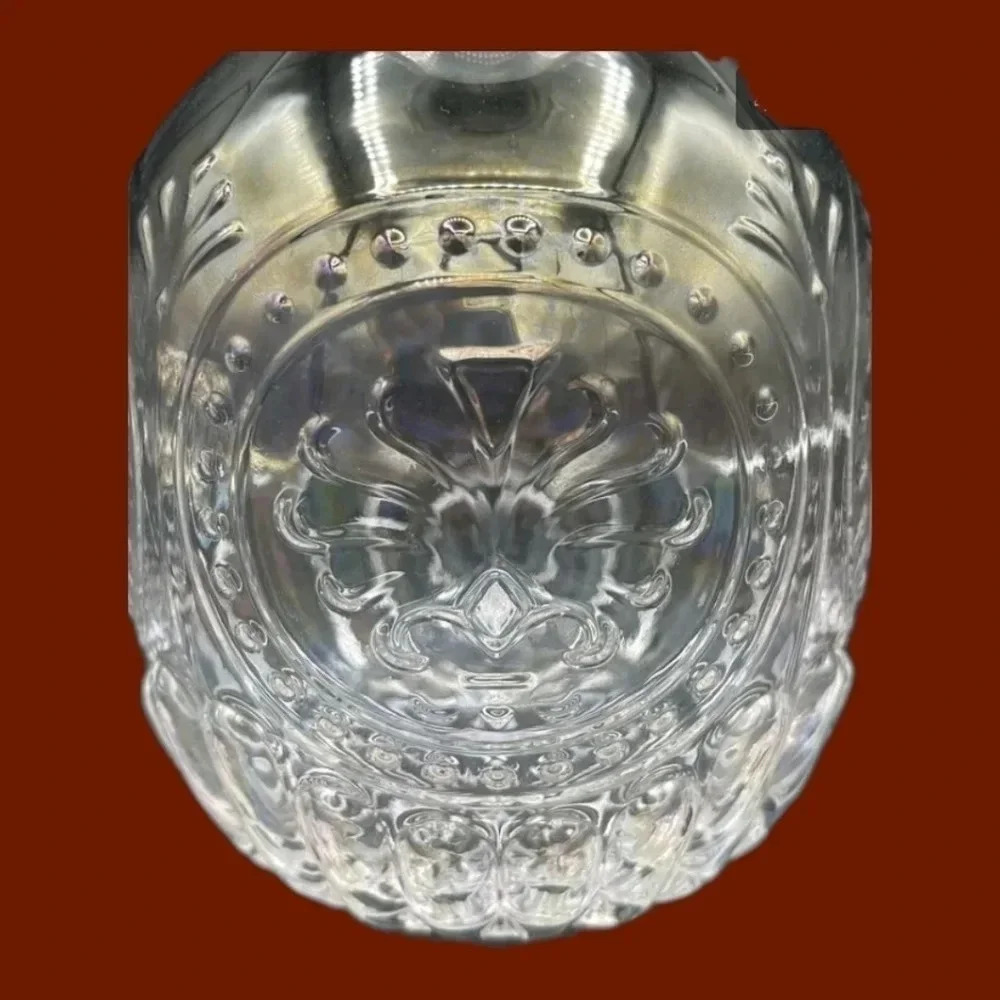 Iridiscent crystal  water carafe bedsisde - Picture 2 of 5